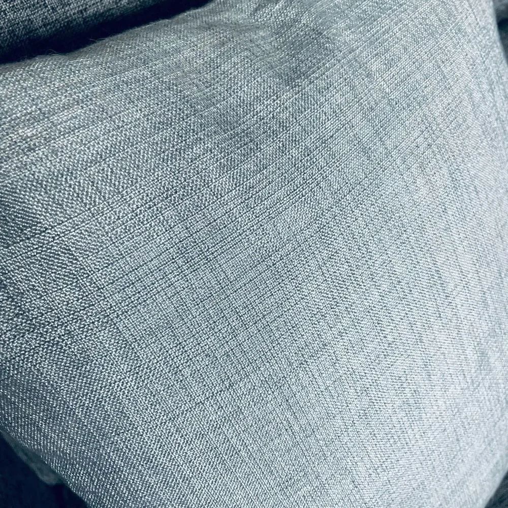 Silver Gray Transitional Throw Pillow - Picture 2 of 2